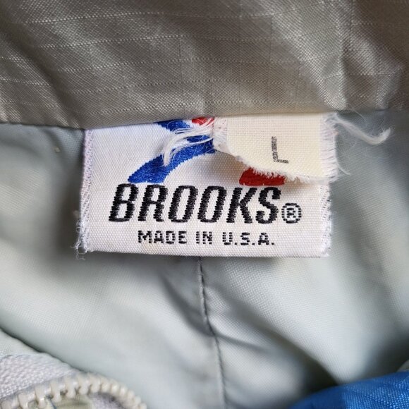 Brooks Gore-Tex 2 pc Track Suit Jog Run Vintage Men's Size L USA Made Gorpcore - Picture 2 of 16